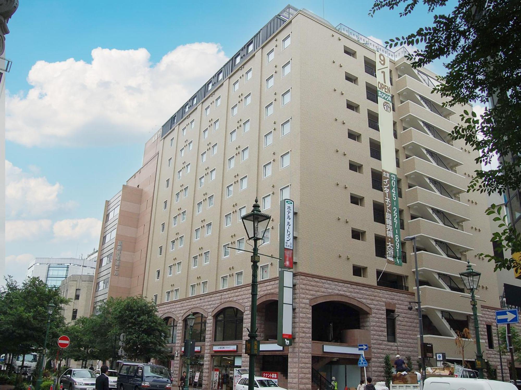 Hotel Route-Inn Yokohama Bashamichi Buitenkant foto
